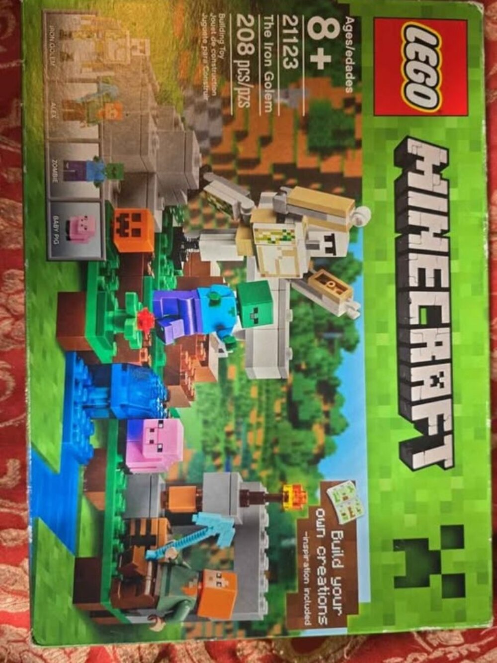 Minecraft Lego 21123 Factory seals.  🎄 is around the corner.